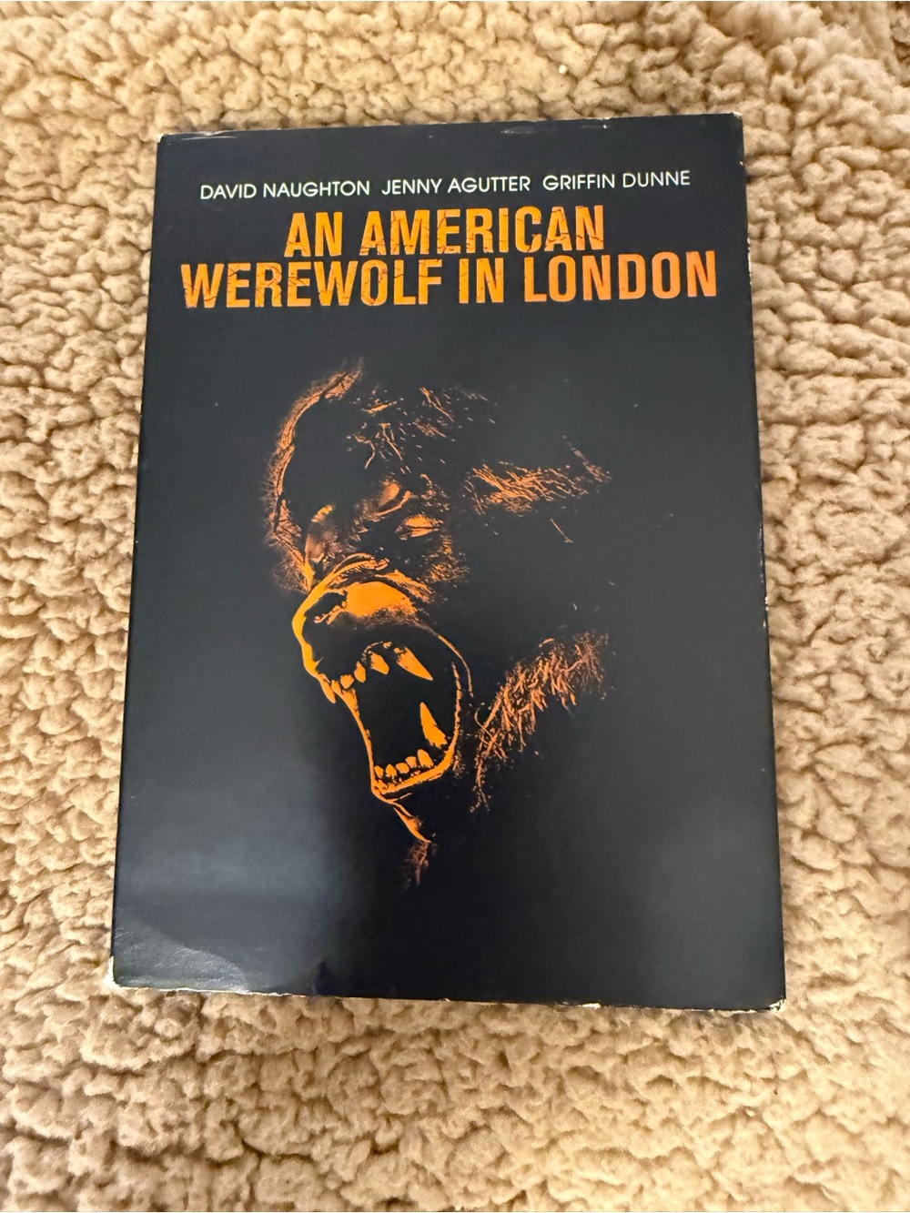 An American Werewolf in London rated R with slip cover disc in good condition